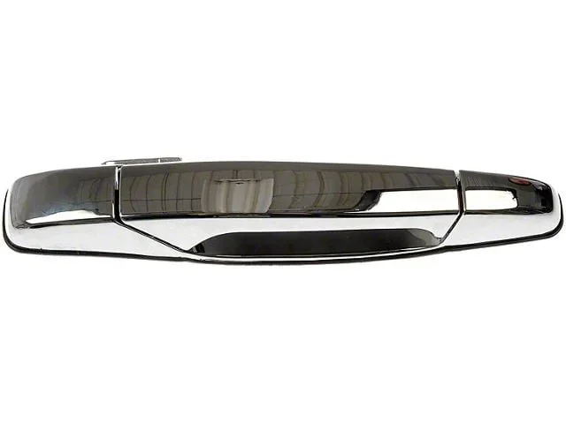 Exterior Door Handle; Front Right; Chrome; Original Design; Plastic; Without Keyhole (07-14 Sierra 3500 HD)Find parts that fit my vehicle