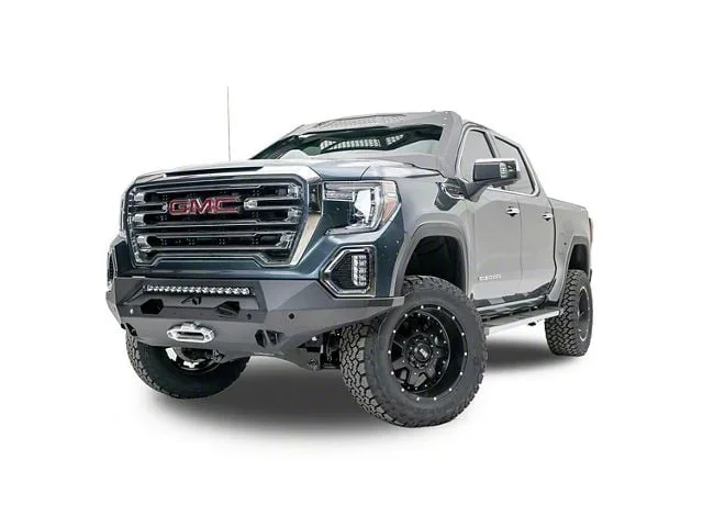 Fab Fours Matrix Front Bumper with No Guard; Bare Steel (15-19 Sierra 3500 HD)Find parts that fit my vehicle