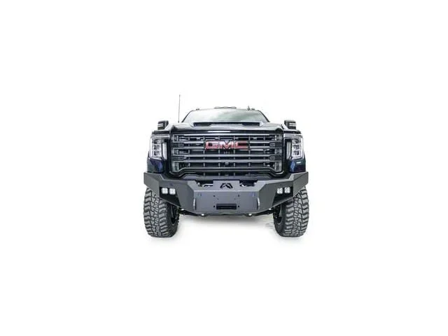 Fab Fours Premium Winch Front Bumper with No Guard; Matte Black (20-23 Sierra 3500 HD)Find parts that fit my vehicle