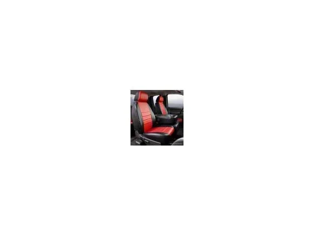 Fia Custom Fit Leatherlite Front Seat Cover; Red (07-14 Sierra 3500 HD w/ Bench Seat)Find parts that fit my vehicle