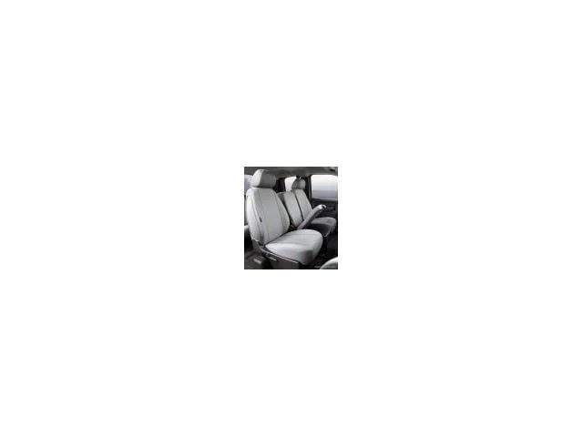 Fia Custom Fit Poly-Cotton Rear Seat Cover; Gray (07-14 Sierra 3500 HD Extended Cab, Crew Cab)Find parts that fit my vehicle