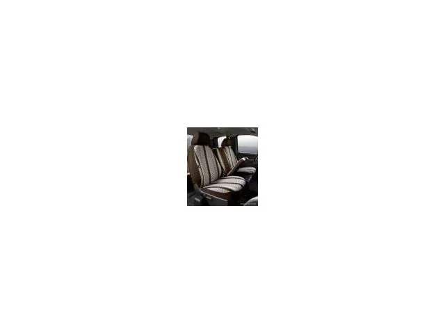 Fia Custom Fit Saddle Blanket Rear Seat Cover; Brown (07-14 Sierra 3500 HD Extended Cab, Crew Cab)Find parts that fit my vehicle