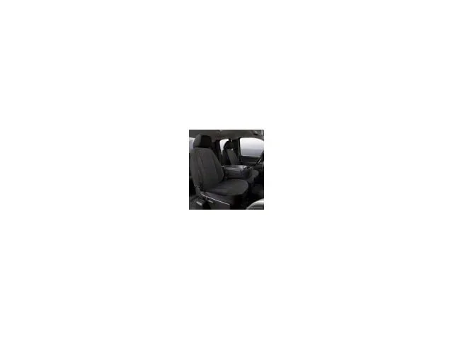 Fia Custom Fit Solid Saddle Blanket Front Seat Covers; Black (07-14 Sierra 3500 HD w/ Bucket Seats)Find parts that fit my vehicle