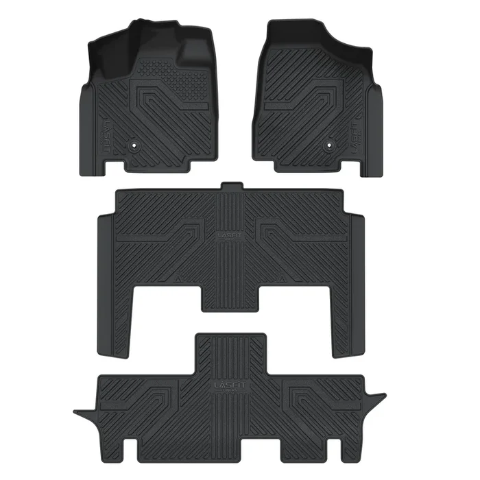 Fit for 2008-2016 Chrysler Town & Country Floor Mats / Cargo & Seatback Mats,Floor Mats Only Fit Stow ‘N Go Bucket Seats (Standard)