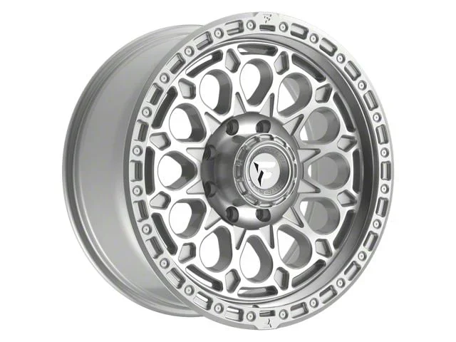 Fittipaldi Offroad FT101 Gloss Silver with Machined Face and Undercut 8-Lug Wheel; 20×9; 18mm Offset (15-19 Sierra 3500 HD SRW)Find parts that fit my vehicle