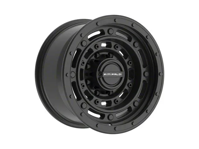 Fittipaldi Offroad FT107 Satin Black 8-Lug Wheel; 17×9; -12mm Offset (15-19 Sierra 3500 HD SRW)Find parts that fit my vehicle