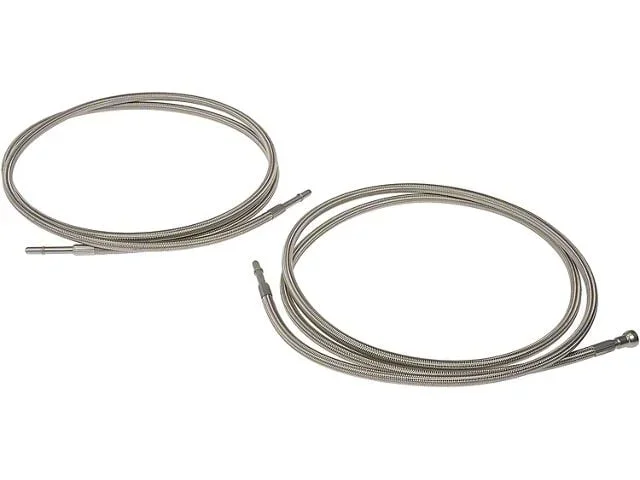 Flexible Stainless Steel Braided Fuel Line (07-10 6.0L Sierra 3500 HD Extended Cab w/ 8-Foot Long Box)Find parts that fit my vehicle