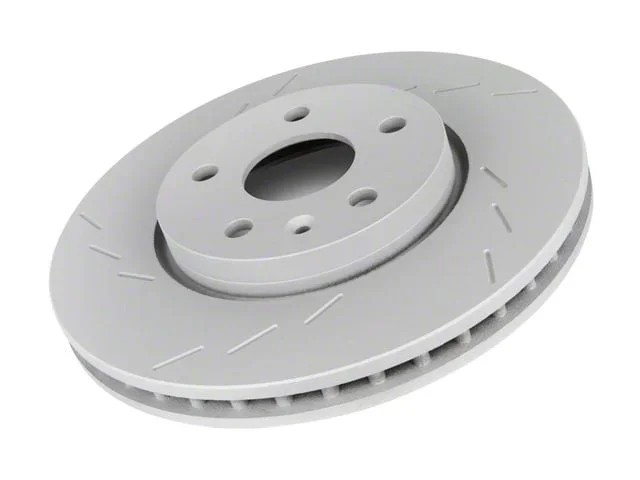 Frozen Rotors Slotted 8-Lug Rotor; Front Driver Side (07-10 Sierra 3500 HD)Find parts that fit my vehicle