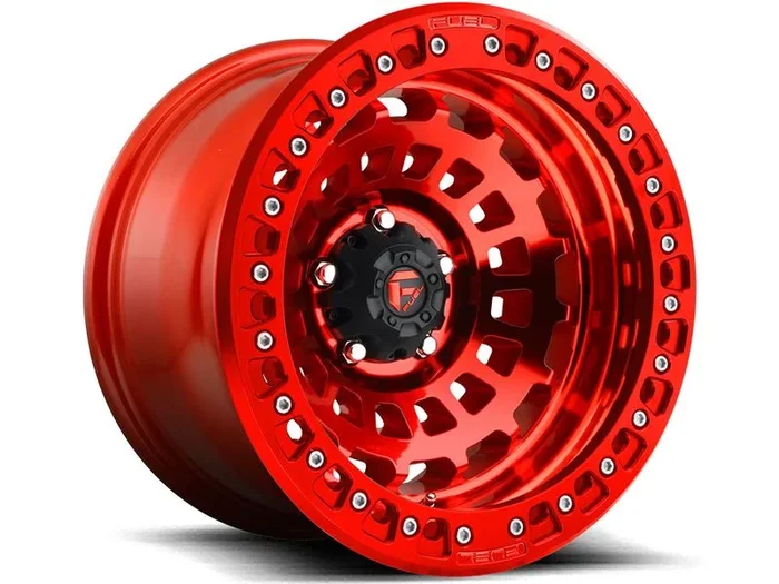Fuel Red Zephyr Beadlock Wheel