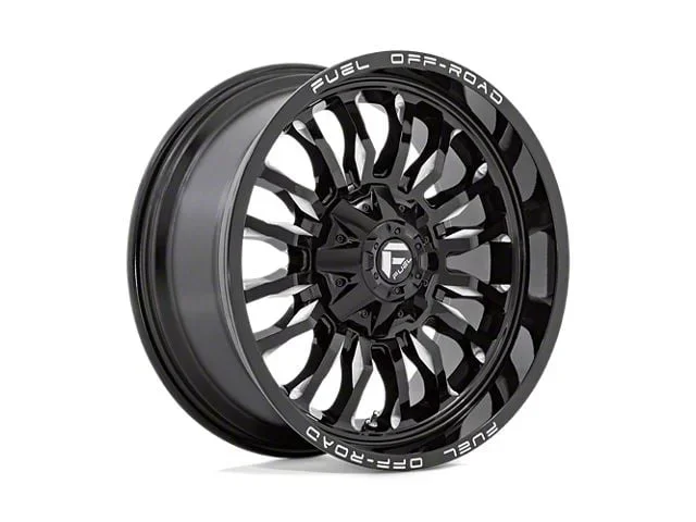 Fuel Wheels Arc Gloss Black Milled 8-Lug Wheel; 22×12; -44mm Offset (15-19 Sierra 3500 HD SRW)Find parts that fit my vehicle