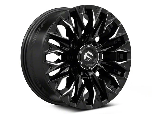 Fuel Wheels Flame Gloss Black Milled 8-Lug Wheel; 20×10; -18mm Offset (15-19 Sierra 3500 HD SRW)Find parts that fit my vehicle