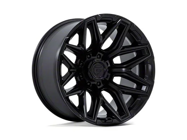 Fuel Wheels Flux Blackout 8-Lug Wheel; 20×9; 1mm Offset (15-19 Sierra 3500 HD SRW)Find parts that fit my vehicle