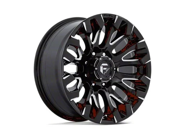Fuel Wheels Quake Gloss Black Milled 8-Lug Wheel; 20×9; 1mm Offset (15-19 Sierra 3500 HD SRW)Find parts that fit my vehicle