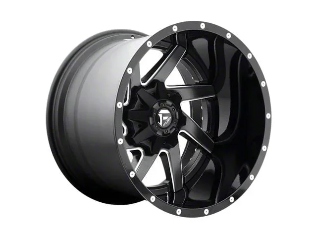 Fuel Wheels Renegade Matte Black Milled 8-Lug Wheel; 22×12; -44mm Offset (20-26 Sierra 3500 HD SRW)Find parts that fit my vehicle