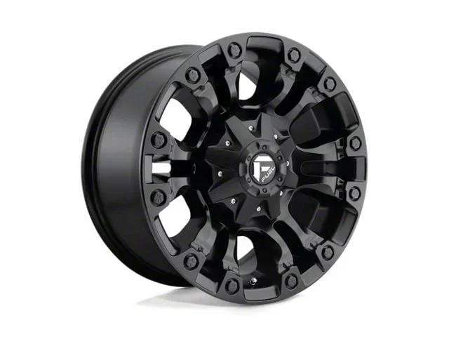 Fuel Wheels Vapor Matte Black 8-Lug Wheel; 18×9; -12mm Offset (01-06 Sierra 3500 HD SRW)Find parts that fit my vehicle