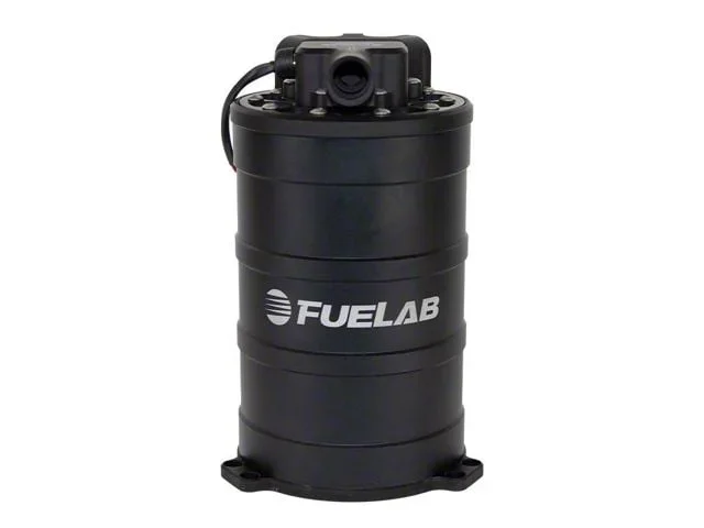Fuelab H/E Series Fuel Surge Tank System with Brushless Twin Screw Pump; 1250 HP; 235mm Tall (Universal; Some Adaptation May Be Required)