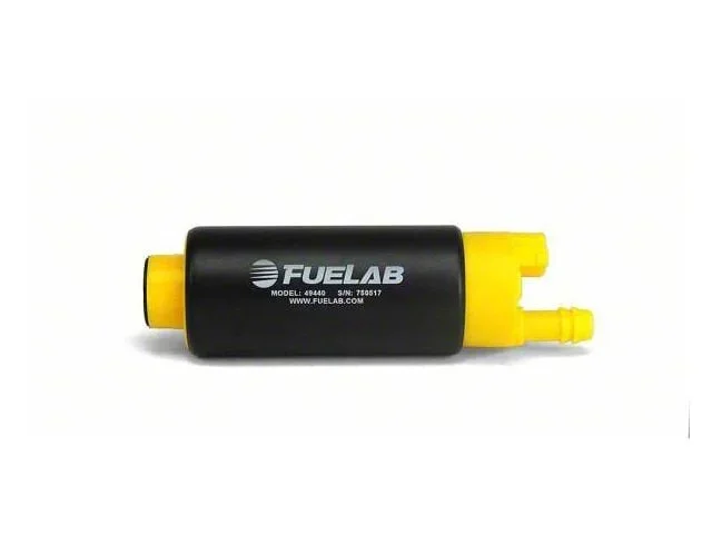 Fuelab High Output In-Tank Electric Fuel Pump; Center Inlet; 340 LPH (Universal; Some Adaptation May Be Required)