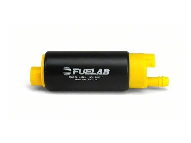 Fuelab High Output In-Tank Electric Fuel Pump; Center Offset; 340 LPH (Universal; Some Adaptation May Be Required)