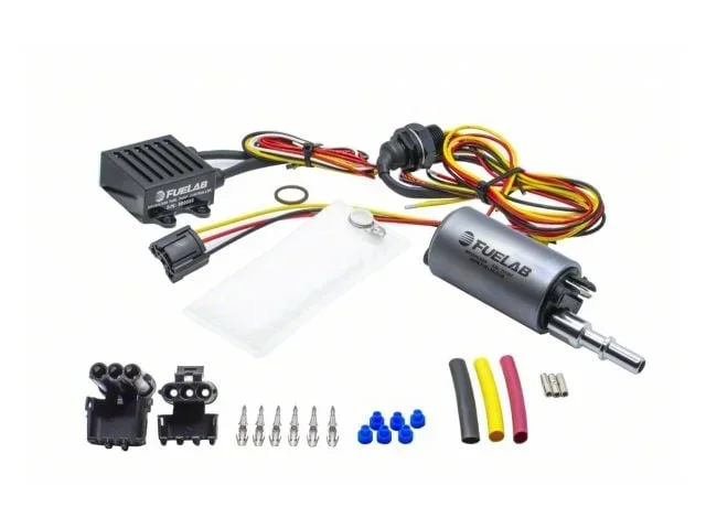 Fuelab In-Tank Brushless Fuel Pump Kit; 3/8-Inch Outlet; 500 LPH (Universal; Some Adaptation May Be Required)