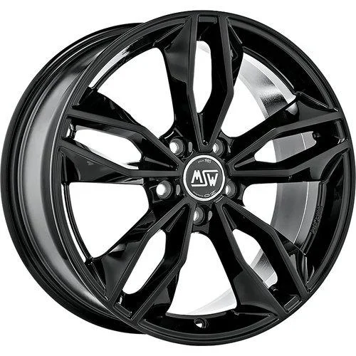 Gloss Black Msw 71 By Oz Racing Set Of 4 Alloy Wheels 19×8 5×114.3 Et45 For Toyota Gr Yaris