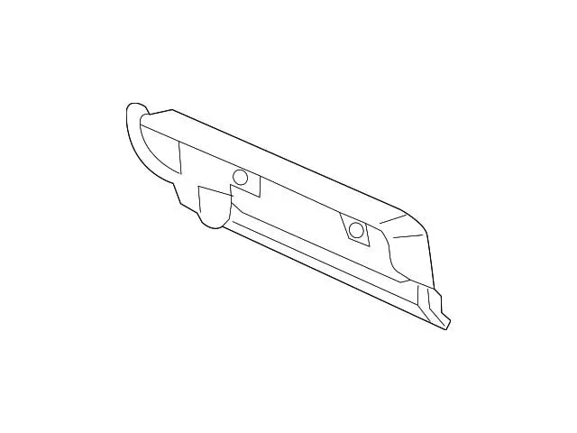 GM Bumper Cover Support; Front; Upper (15-19 Sierra 3500 HD)Find parts that fit my vehicle