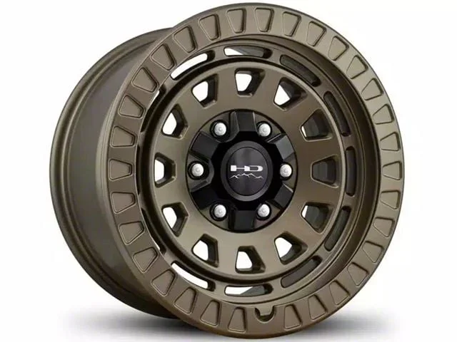 HD Off-Road Wheels Venture Satin Bronze 8-Lug Wheel; 17×9; 0mm Offset (20-26 Sierra 3500 HD SRW)Find parts that fit my vehicle