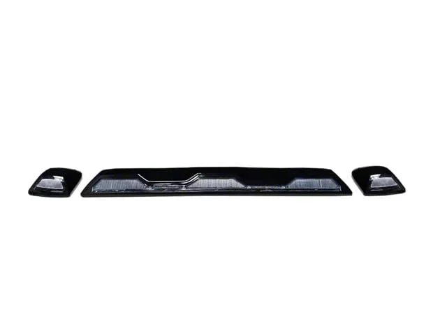 Heavy Duty White LED Cab Roof Lights; Clear Lens (20-26 Sierra 3500 HD)Find parts that fit my vehicle
