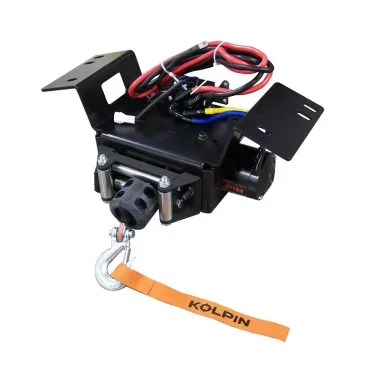 Honda Pioneer 700 Quick-Mount Winch 3500 lb Synthetic Rope