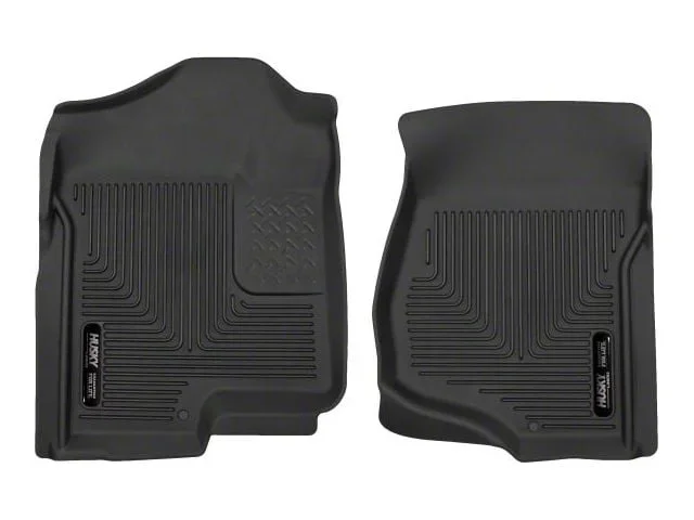 Husky Liners X-Act Contour Front Floor Liners; Black (07-14 Sierra 3500 HD Extended Cab, Crew Cab)Find parts that fit my vehicle