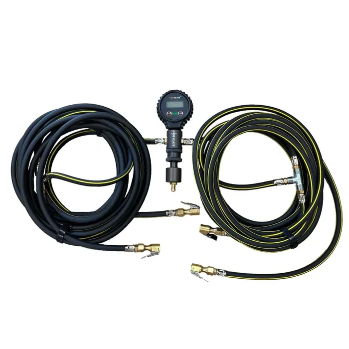 InDeflate 4-Tire Inflation and Deflation System with Canvas Bag; Digital Gauge