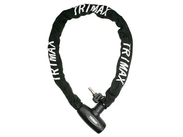 Integrated Lock and Super Chain; 10mm Links x 36-Inch