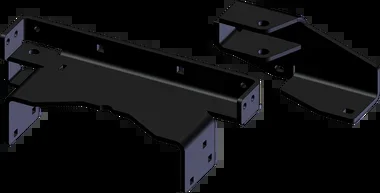 KFI Plow Track Extension Actuator Brackets Pro 2.0