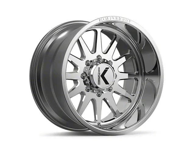 KG1 Forged CLOCKWORK Polished 8-Lug Wheel; 22×14; -76mm Offset (15-19 Sierra 3500 HD SRW)Find parts that fit my vehicle