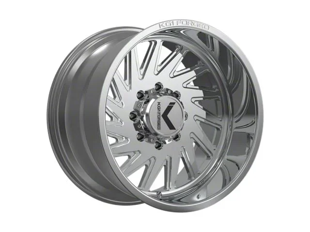 KG1 Forged OUTBURST Polished 8-Lug Wheel; Right Directional; 22×12; -44mm Offset (15-19 Sierra 3500 HD SRW)Find parts that fit my vehicle