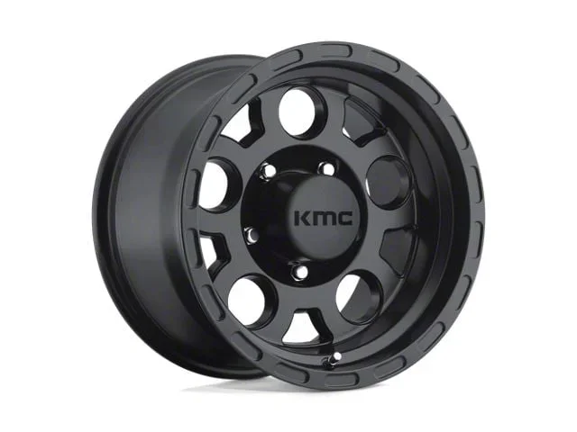 KMC Enduro Matte Black 8-Lug Wheel; 18×9; 0mm Offset (01-06 Sierra 3500 HD SRW)Find parts that fit my vehicle