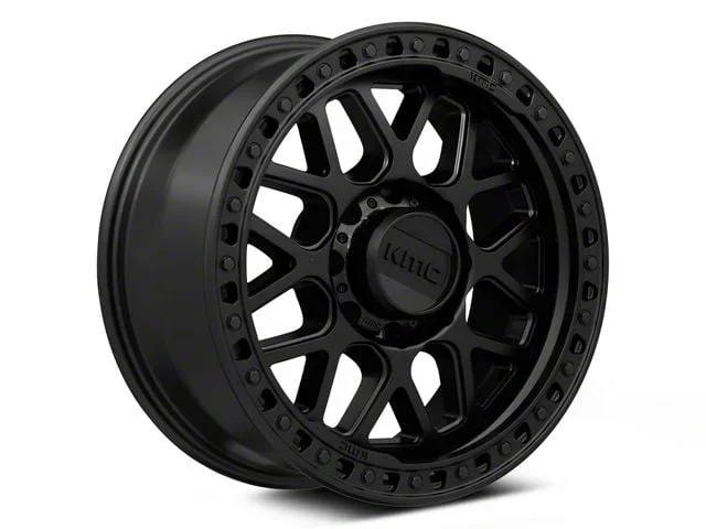 KMC GRS Satin Black 8-Lug Wheel; 20×9; 0mm Offset (15-19 Sierra 3500 HD SRW)Find parts that fit my vehicle