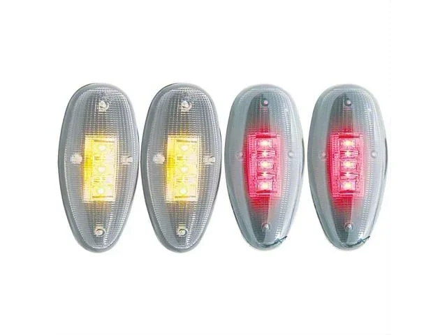 LED Dually Fender Lights; Smoked (07-14 Sierra 3500 HD)Find parts that fit my vehicle