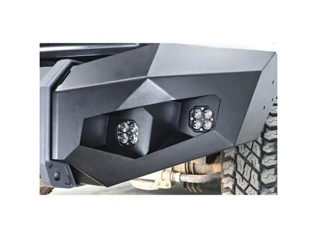 LoD Offroad Destroyer Front Bumper LoD Radiant Light Bezel Kit; Black Texture (11-26 Sierra 3500 HD)Find parts that fit my vehicle