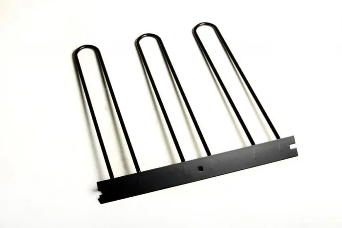 Lund Universal Cargo Bike Attachment 20×60 Non-Folding Steel Carrier – Black