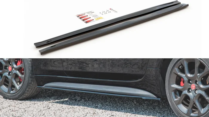 MAXTON DESIGN SIDE SKIRTS SPLITTERS FIAT 124 SPIDER ABARTH (2017 -)
