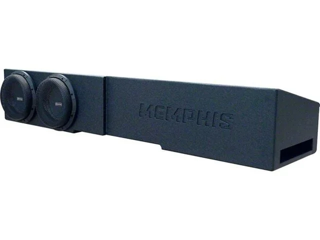 Memphis Audio Dual 8-Inch Subwoofer Loaded Enclosure (07-19 Sierra 3500 HD Crew Cab)Find parts that fit my vehicle