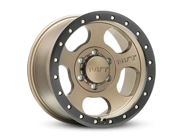 Mickey Thompson Canyon Pro Satin Bronze with Black Lip 8-Lug Wheel; 17×9; 0mm Offset (01-06 Sierra 3500 HD SRW)Find parts that fit my vehicle
