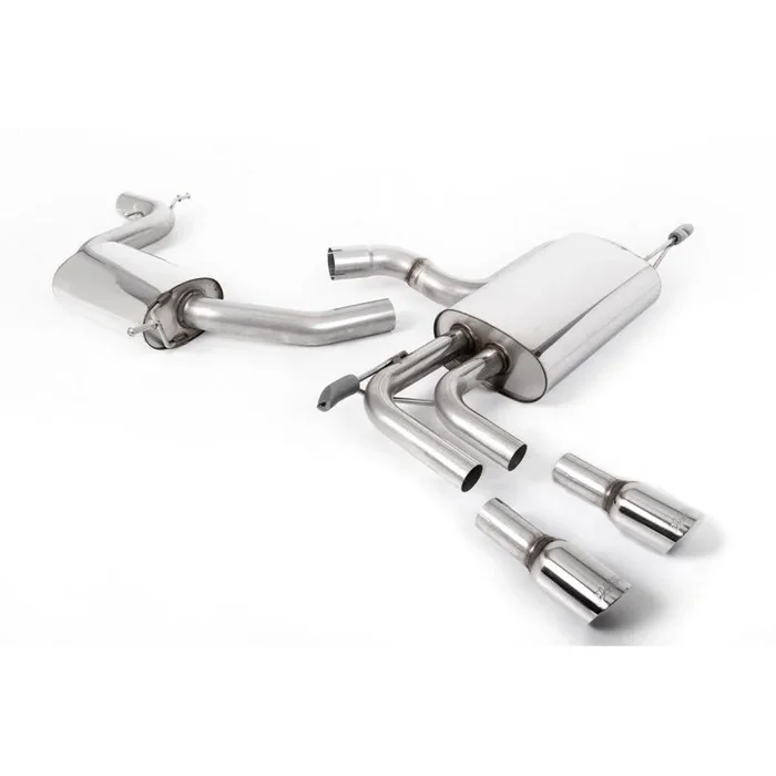 Milltek Exhaust Audi A3 2.0T FSi 2WD (5 door Sportback) 2003-2012 Cat-back Exhaust SSXAU637
