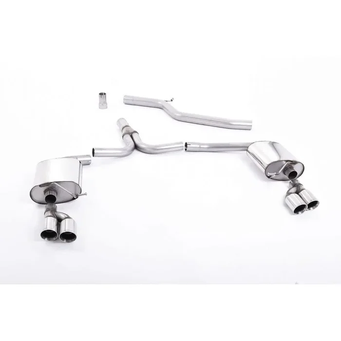 Milltek Exhaust Audi A4 2.0 TDI B8 177PS QUATTRO SALOON AND AVANT Cat-back Exhaust SSXAU299