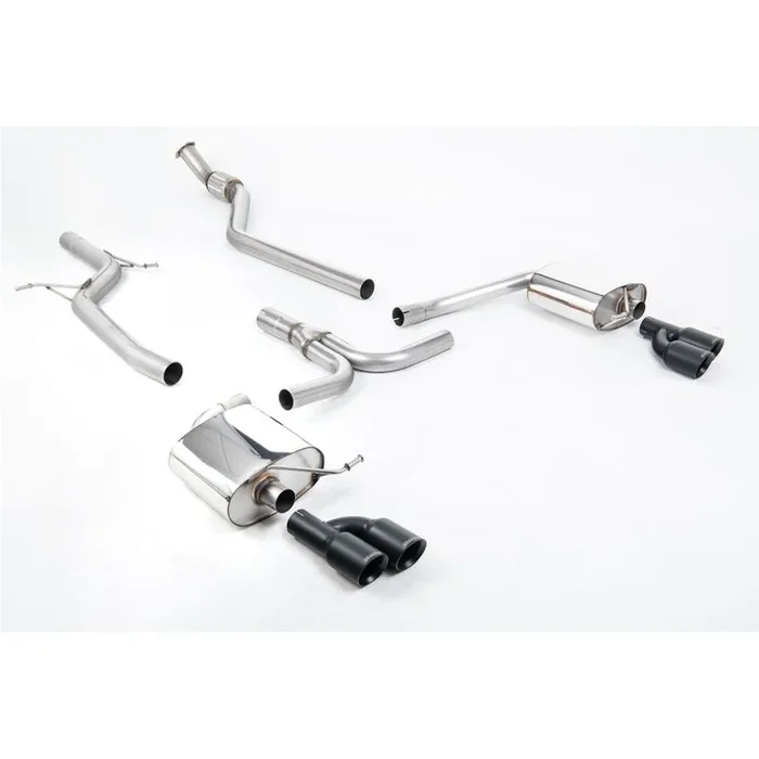 Milltek Exhaust Audi A4 2.0 TFSI S line B8 (2WD and quattro manual-only) Saloon & Avant Cat-back Exhaust SSXAU666