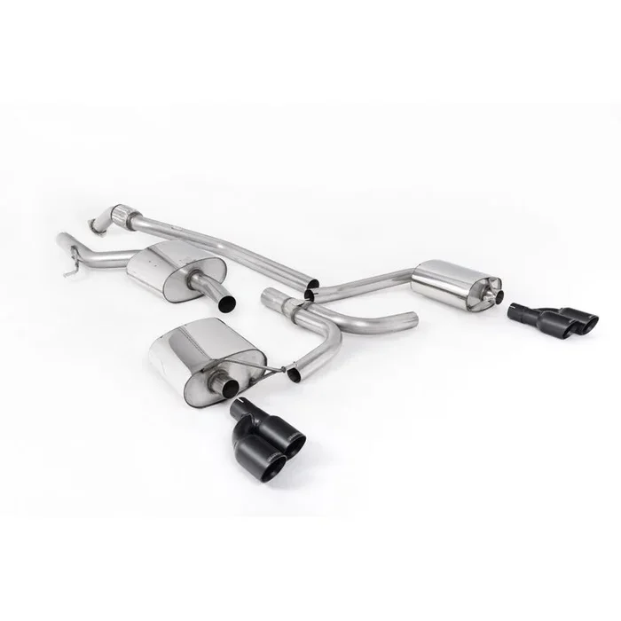 Milltek Exhaust Audi A5 Cabriolet 2.0 TFSI 2WD and quattro (manual only) Cat-back Exhaust SSXAU660