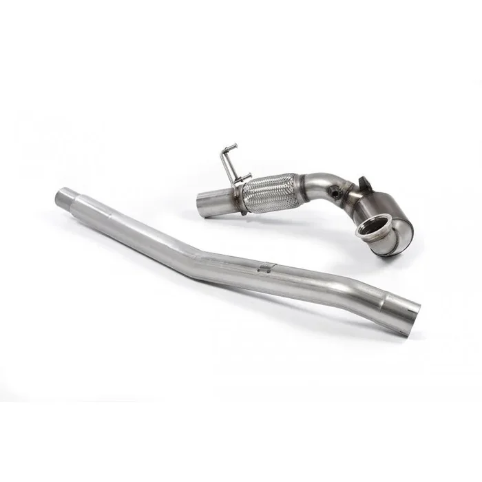 Milltek Exhaust Audi S3 2.0 TFSI quattro Cabrio 8V Large Bore Downpipe and Hi-Flow Sports Cat (Non-GPF Equipped Models Only) SSXVW350