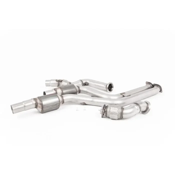 Milltek Exhaust BMW 2 Series F87 M2 Competition Coupé Large Bore Downpipes and Hi-Flow Sports Cats SSXBM1093