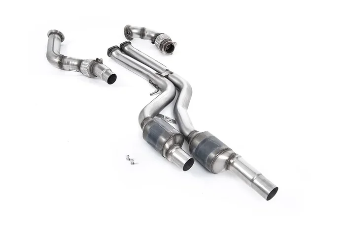 Milltek Exhaust BMW 4 Series F82/83 M4 Coupe/Convertible, M4 Competition & M4 CS Coupé (OPF/GPF equipped models only) Largebore Downpipes with GPF/OPF Bypass High Flow Sports Cats SSXBM1127