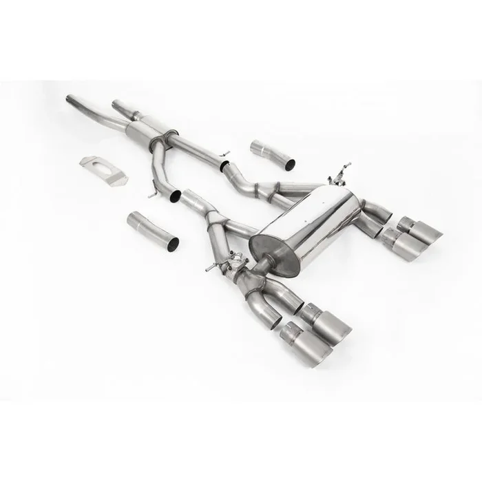 Milltek Exhaust BMW 4 Series M4 F82/83 Coupe/Convertible, M4 Competition & M4 CS Coupé (OPF/GPF equipped models only) GPF back Exhaust SSXBM1119